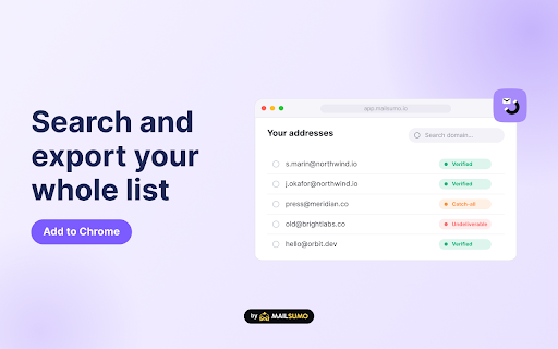 Email Extractor by Mailsumo screenshot