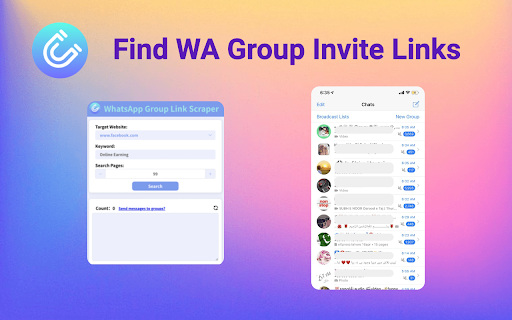 Find WA Link - Group Invite Link screenshot