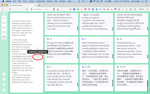 MultiTranslate: All locales at once screenshot