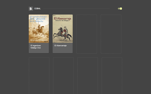 Lector Biblioteca Ceibal screenshot
