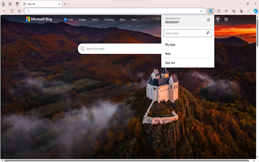 My Apps Secure Sign-in Extension screenshot