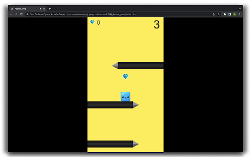 Pocket Jump Game - HTML5 Game screenshot