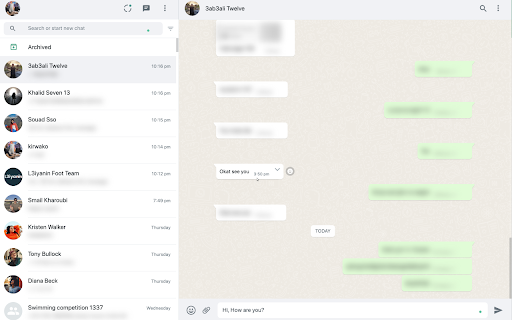 Total Privacy For WhatsApp Web - Whatsapp extra privacy screenshot