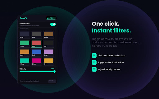 CamFX — Camera Filters & Face Overlays screenshot