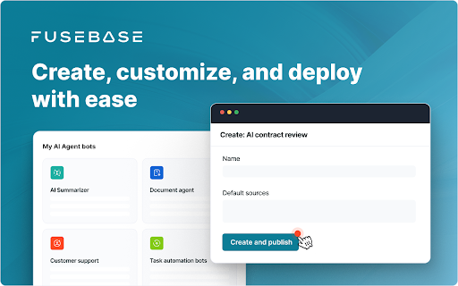 FuseBase Assistant - AI Chat and Agents screenshot