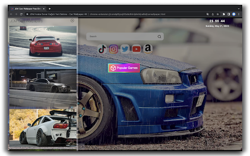JDM Cars Wallpaper New Tab - Car Wallpaper HD screenshot