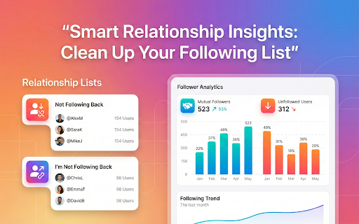 Unfollower & Follower Tracker for IG screenshot