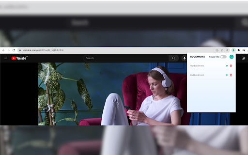 Youtube Timestamp Saver screenshot