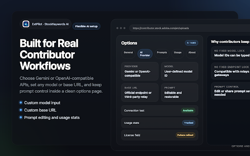 StockKeywords AI — Auto Tag for Adobe Stock screenshot