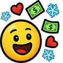 Make it Rain - Emoji & Confetti Rain on Websites icon