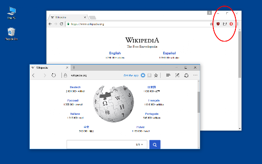 Open in MS Edge™ screenshot