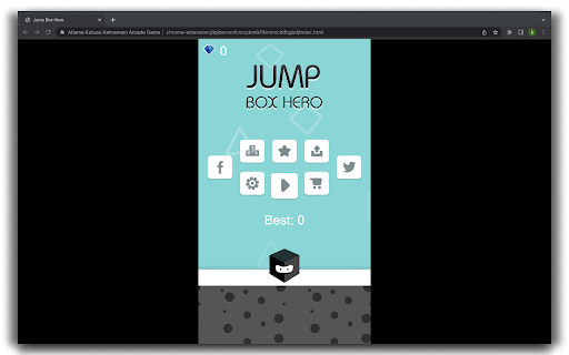 Jump Box Hero - HTML5 Game screenshot