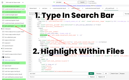 Shopify theme search (Fast) screenshot