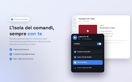 Pegaso Autoplay – Autoplay Lezioni Multiversity screenshot