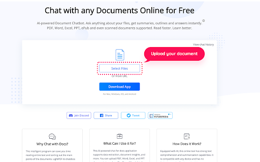 轻闪PDF - 免费在线PDF编辑器，支持AI文档对话、转换、注释等20+项功能的PDF工具包 screenshot