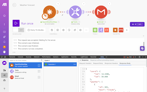Make DevTool screenshot