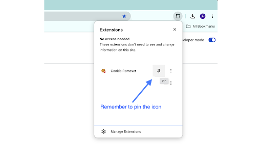 Cookie Remover - Clear & Remove Cookies screenshot
