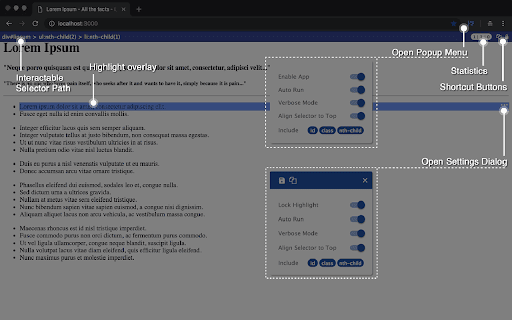 CSS Selector Capture Pro screenshot