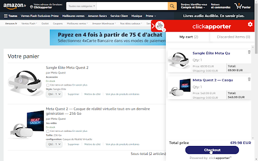 ClickApporter screenshot
