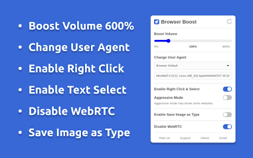 Browser Boost - Extra Tools for Chrome screenshot