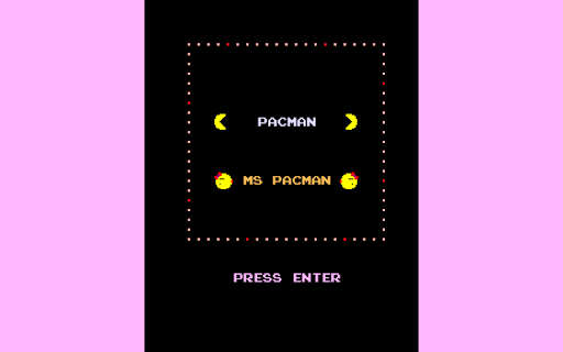 Pac-man and Ms. Pac-man screenshot