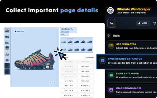Ultimate Web Scraper screenshot