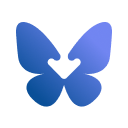 Bluesky Video Downloader — Save Images GIFs icon