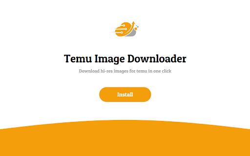 Temu image downloader screenshot