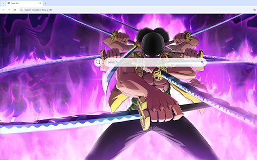 Roronoa Zoro Nine Sword Live Wallpaper screenshot