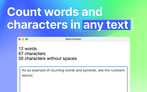 Word Counter screenshot