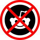 Distraction Free Reddit icon