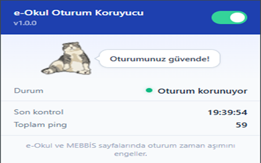 e-Okul Oturum Koruyucu screenshot