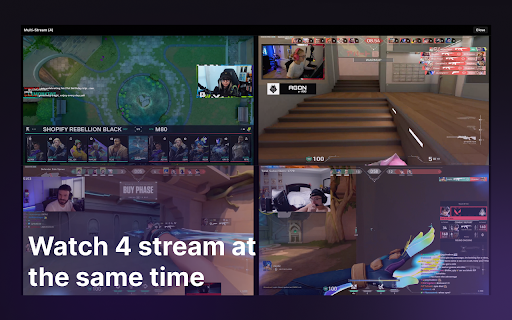 Twitch Mini Player — Multi-Stream, Clips, VODs, Emotes screenshot