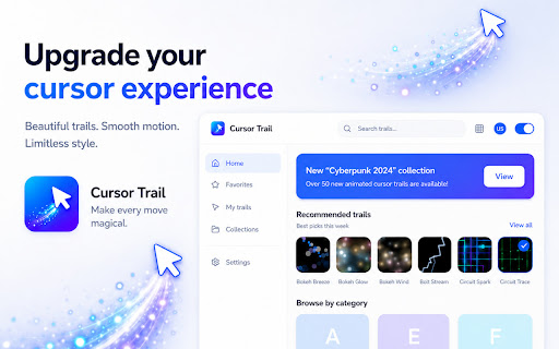 Cursor Trail by Cursor-Trail.com screenshot