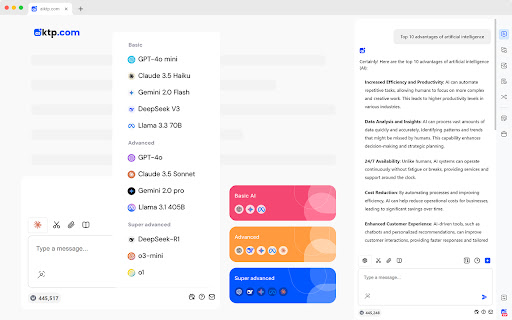 AIKTP: All-in-One AI screenshot