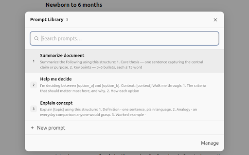 AI Chat Organizer - Chat Folders & Prompts Library screenshot