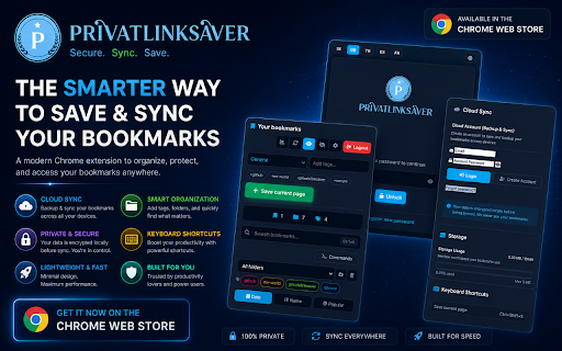 PrivateLinkSaver screenshot