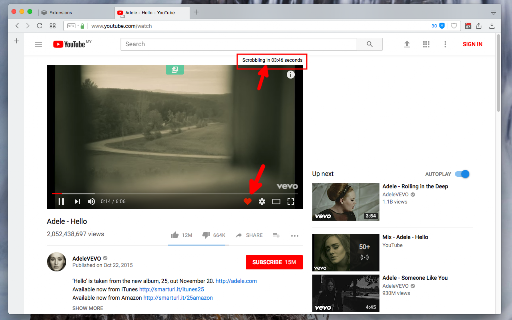Last.fm Scrobbler for YouTube™ screenshot