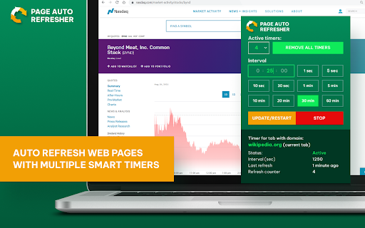 Page Auto Refresh screenshot