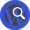 Wordpress Admin Menu Search icon