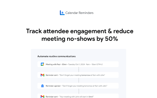 Calendar Reminders: Event Notifications for Google Calendar™ screenshot