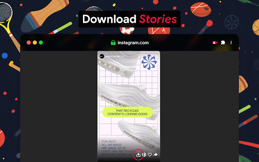 Fast save and repost for Instagram screenshot