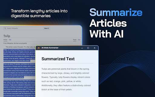 Article Summarizer AI screenshot