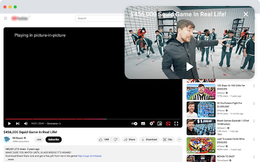 Picture-in-Picture Floating Video Player screenshot