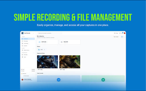 Next Recorder – Screen Recorder for Chrome (HD, No Watermark) screenshot