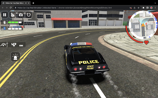 Police Car Cop Real Simulator Unblocked Game screenshot