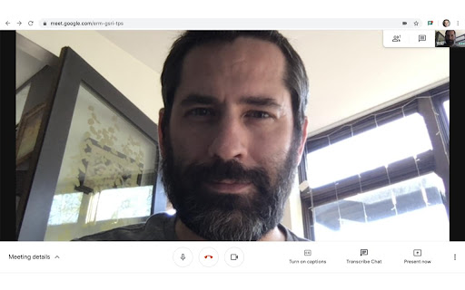 Meet Chat Transcribe screenshot