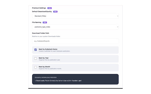 Substack Video Downloader - Download Substack Videos & Audios screenshot