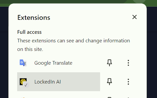 LockedIn AI screenshot
