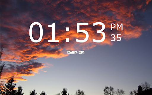 Online Alarm Clock screenshot